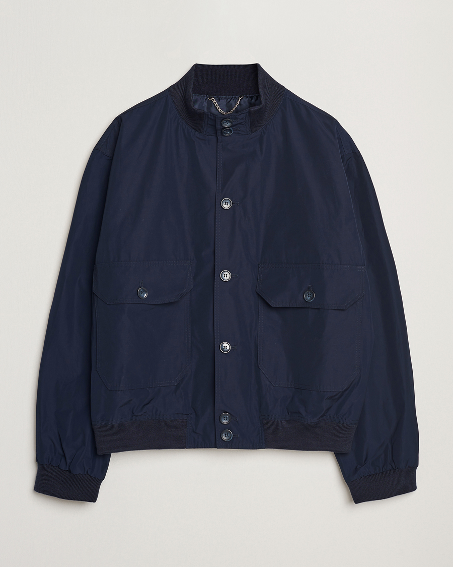 Mies | Takit | Palmes | Harrington Jacket Navy