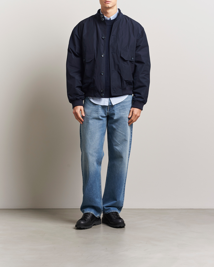 Mies | Takit | Palmes | Harrington Jacket Navy