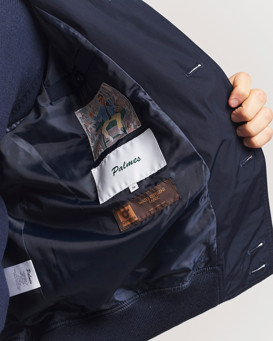 Mies | Takit | Palmes | Harrington Jacket Navy