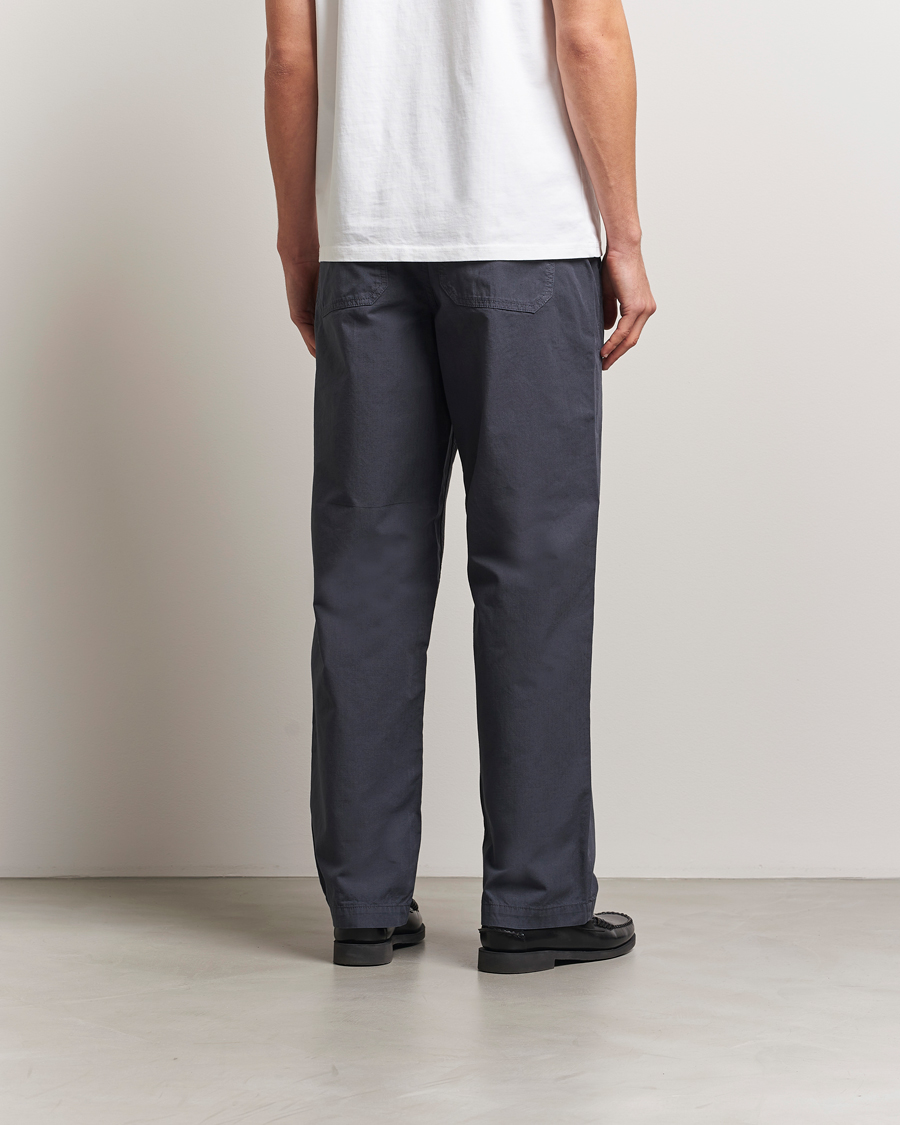 Mies | Housut | Palmes | Lucien Ripstop Trousers Charcoal