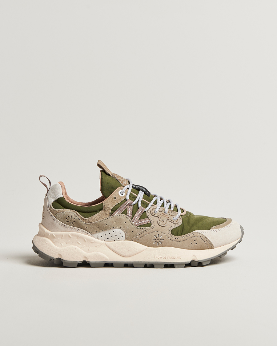 Mies | Tennarit | Flower Mountain | Yamano 3 Suede/Nylon Sneaker Grey