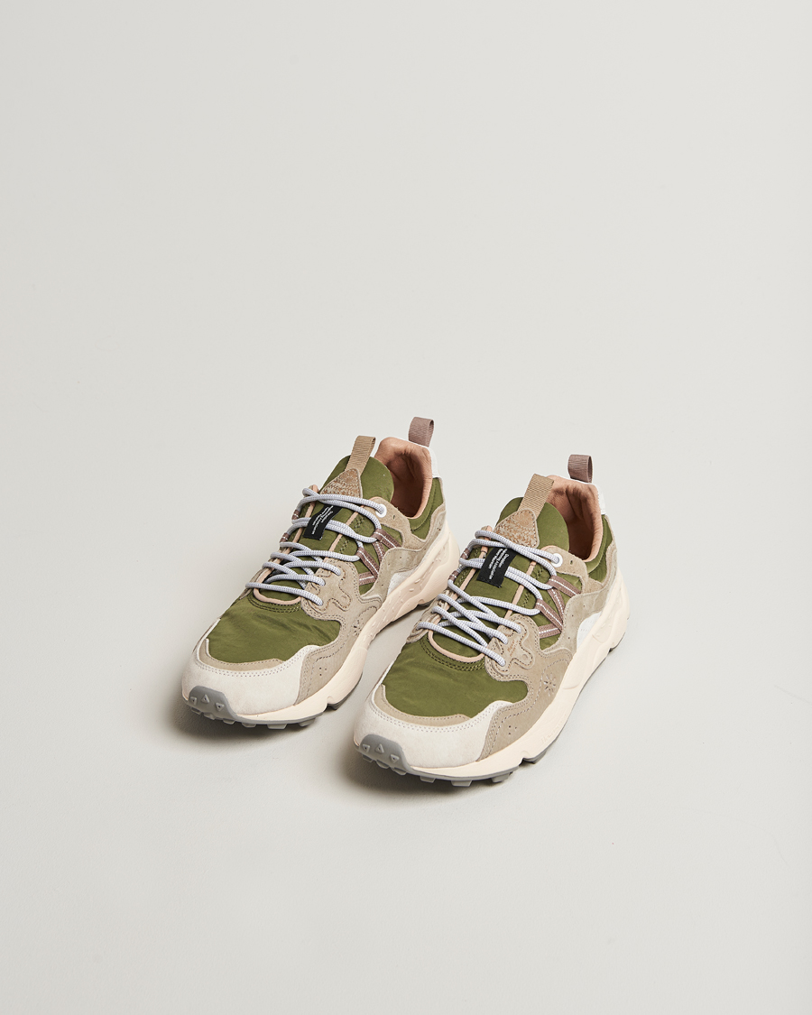 Mies | Tennarit | Flower Mountain | Yamano 3 Suede/Nylon Sneaker Grey