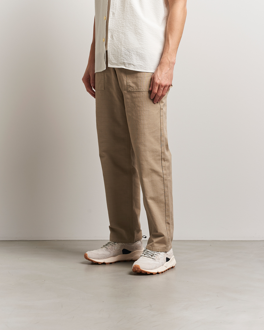 Mies | Tennarit | Flower Mountain | Yamano 3 Suede/Nylon Sneaker Beige