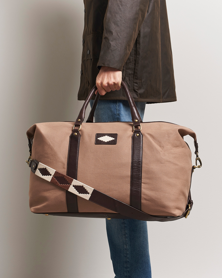 Mies | Laukut | Pampeano | Cabballero Large Canvas Weekend Bag Khaki