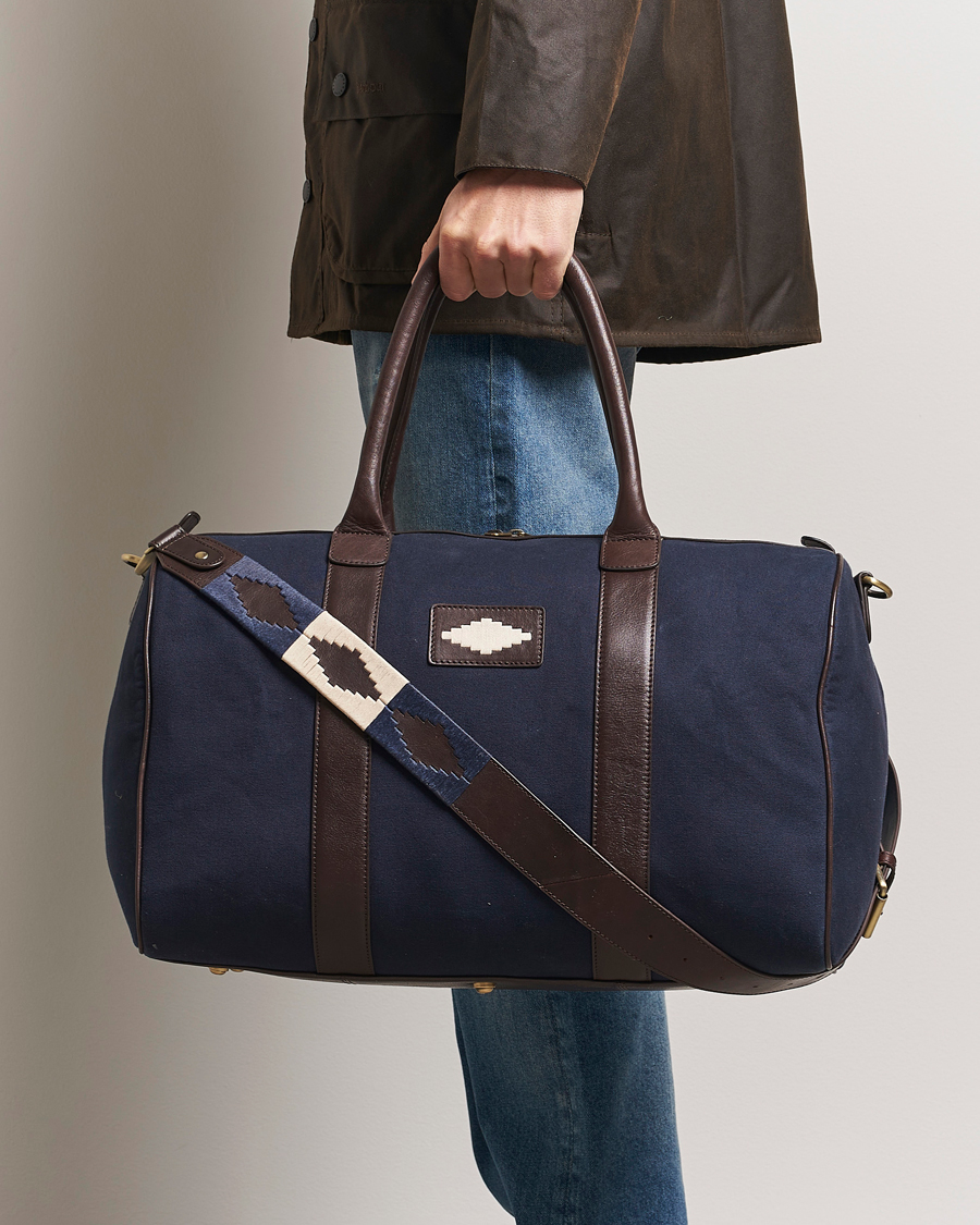 Mies | Laukut | Pampeano | Varon Small Canvas Weekend Bag Navy