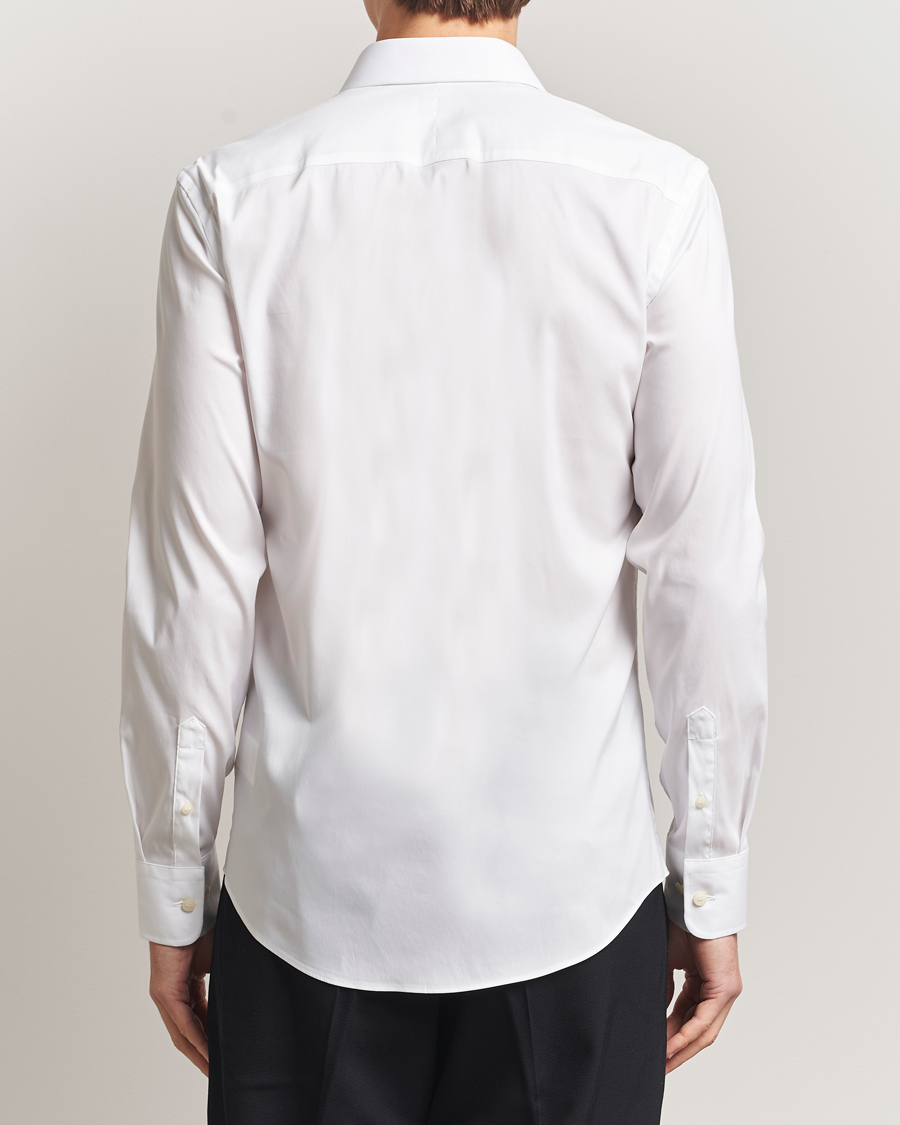 Mies | Kauluspaidat | Tiger of Sweden | Adley Slim Fit Cut Away Shirt White
