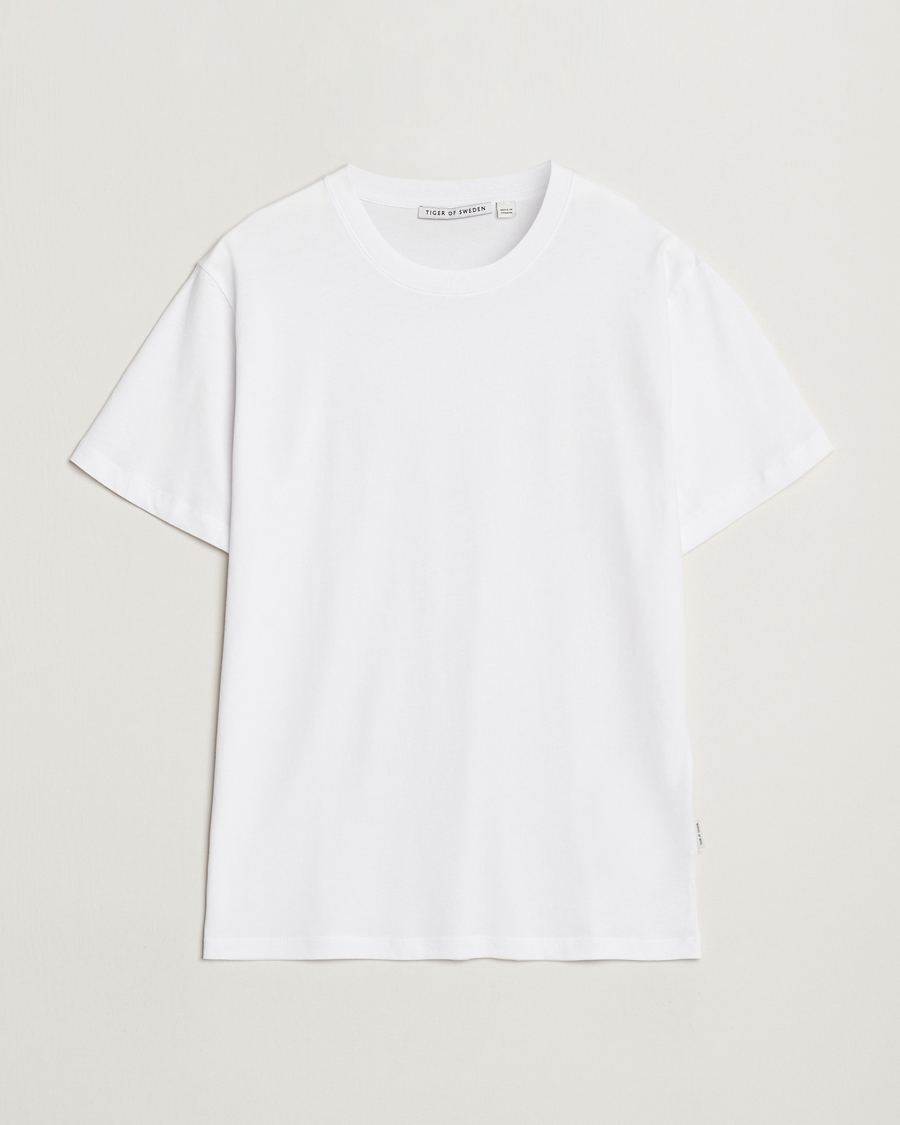 Mies | T-paidat | Tiger of Sweden | Dillan Crew Neck T-Shirt White