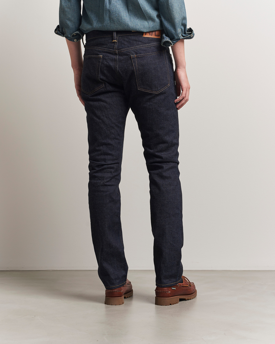 Mies | Farkut | RRL | Slim Fit 5-Pocket Denim East/West Rinse