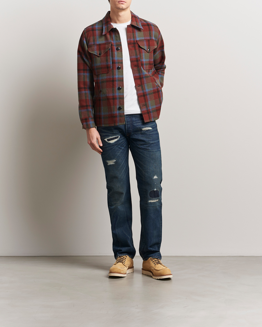 Mies | Farkut | RRL | Straight Fit 5-Pocket Denim Hawley Wash