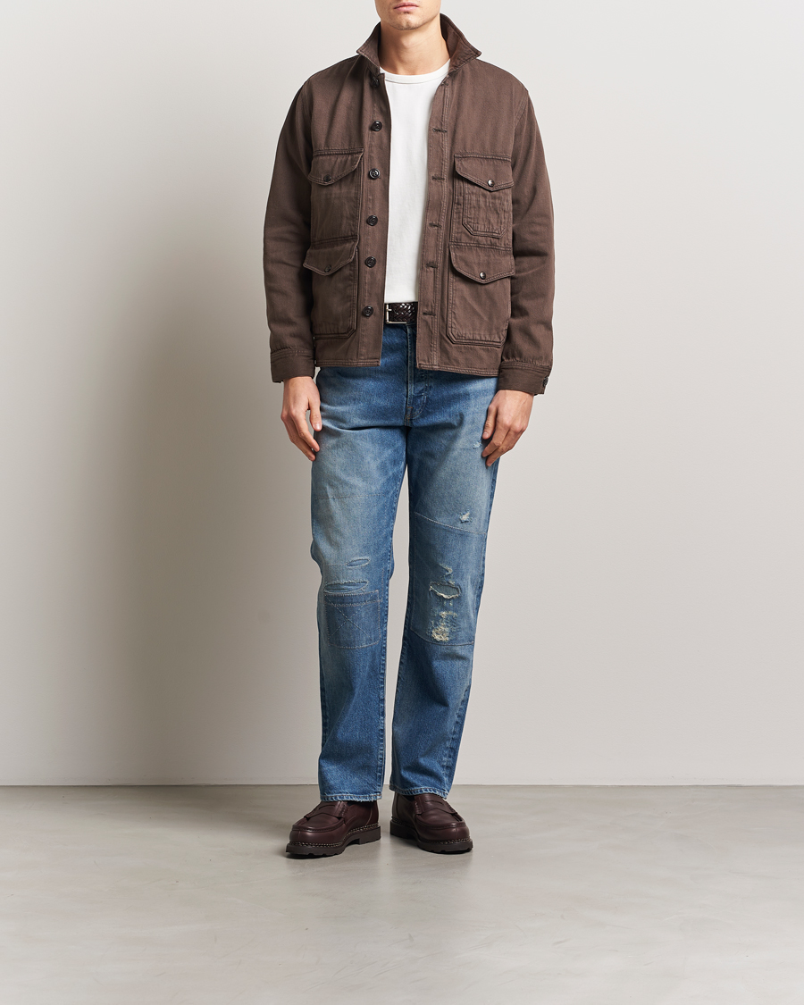Mies | Takit | RRL | Elmore Shirt Jacket Dark Brown