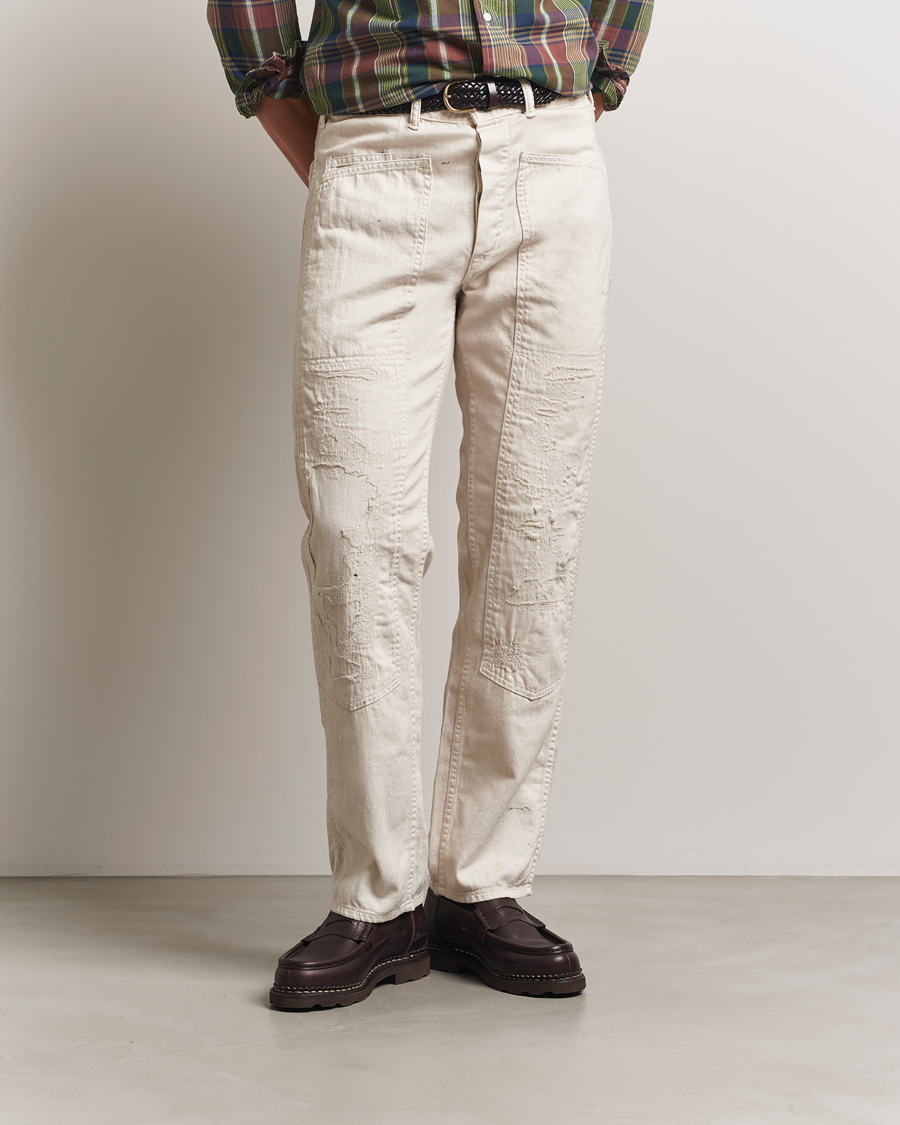 Mies | Housut | RRL | Dempsey Carpenter Pants Off White