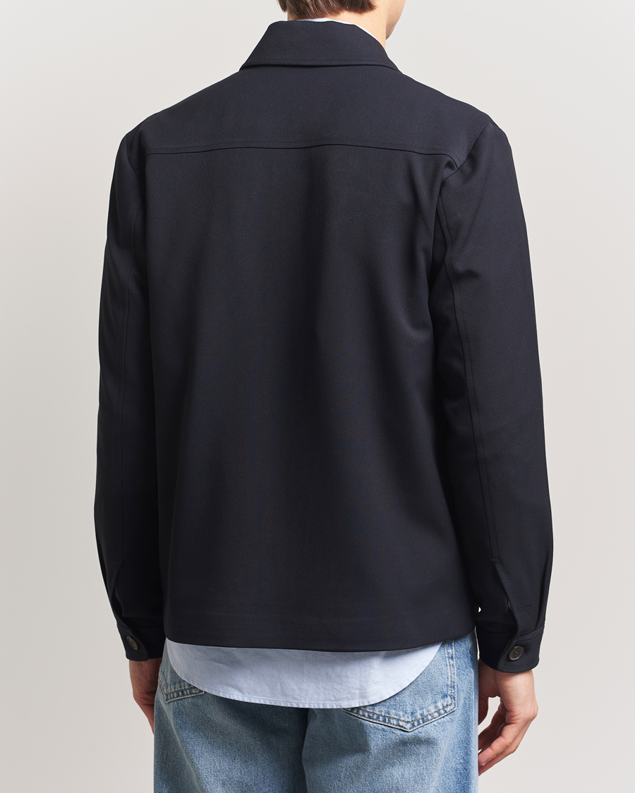 Mies | Kauluspaidat | LES DEUX | Marsielle Hybrid Jacket Dark Navy