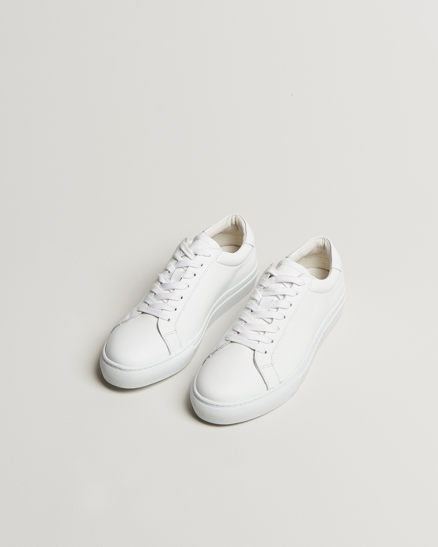Mies | Tennarit | LES DEUX | Theodor Leather Sneakers White