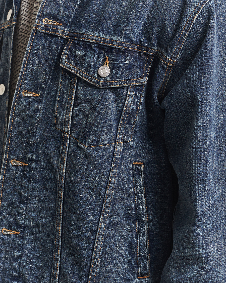 Mies | Takit | Jeanerica | Joe Denim Jacket Dark Blue Righe