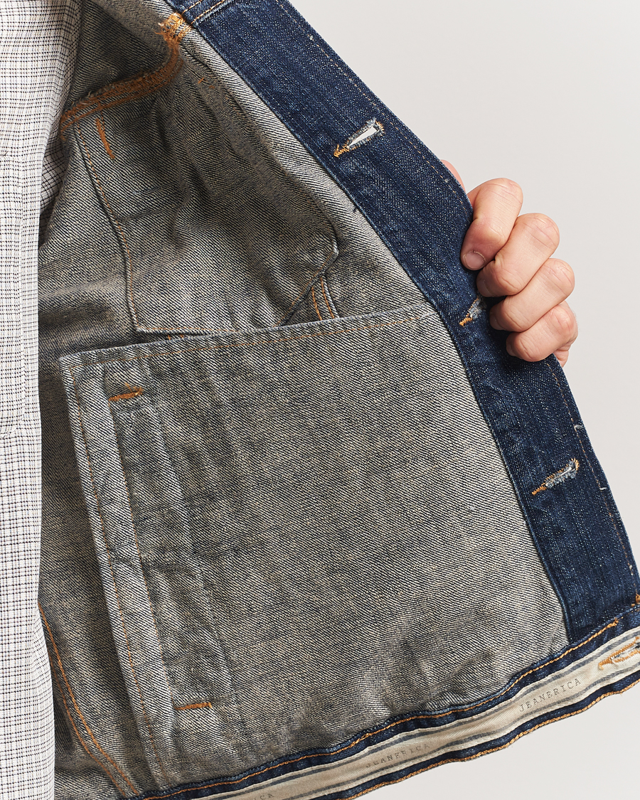 Mies | Takit | Jeanerica | Joe Denim Jacket Dark Blue Righe