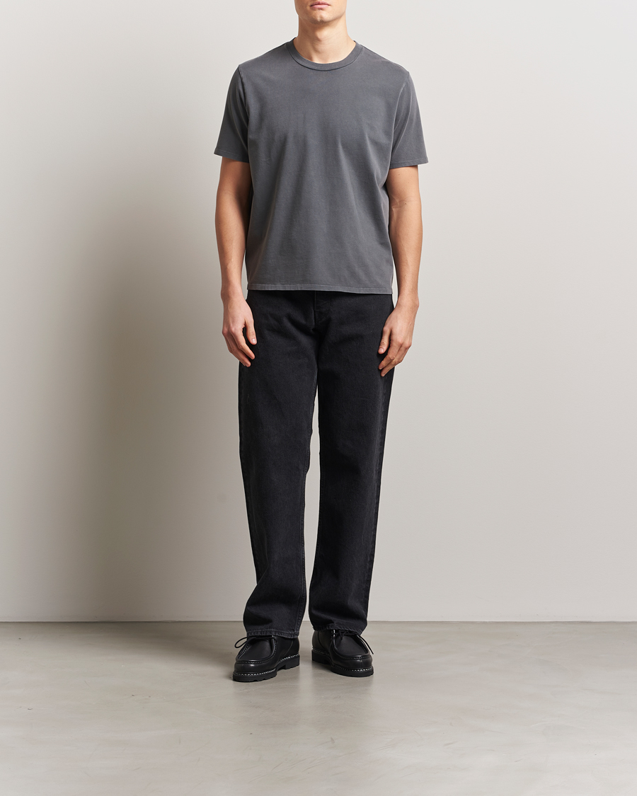 Mies | T-paidat | Jeanerica | Delon Crew Neck T-Shirt Washed Black