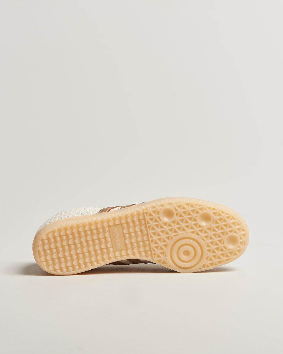Mies | adidas Originals Samba Original Sneaker White/Brown | adidas Originals | Samba Original Sneaker White/Brown
