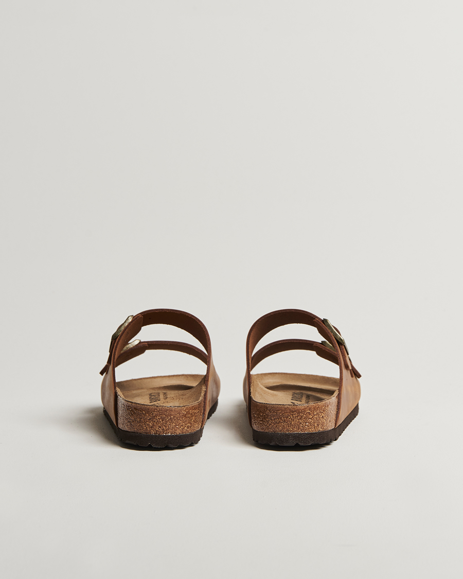 Mies | Sandaalit ja tohvelit | BIRKENSTOCK | Arizona Classic Footbed Cognac Oiled Leather
