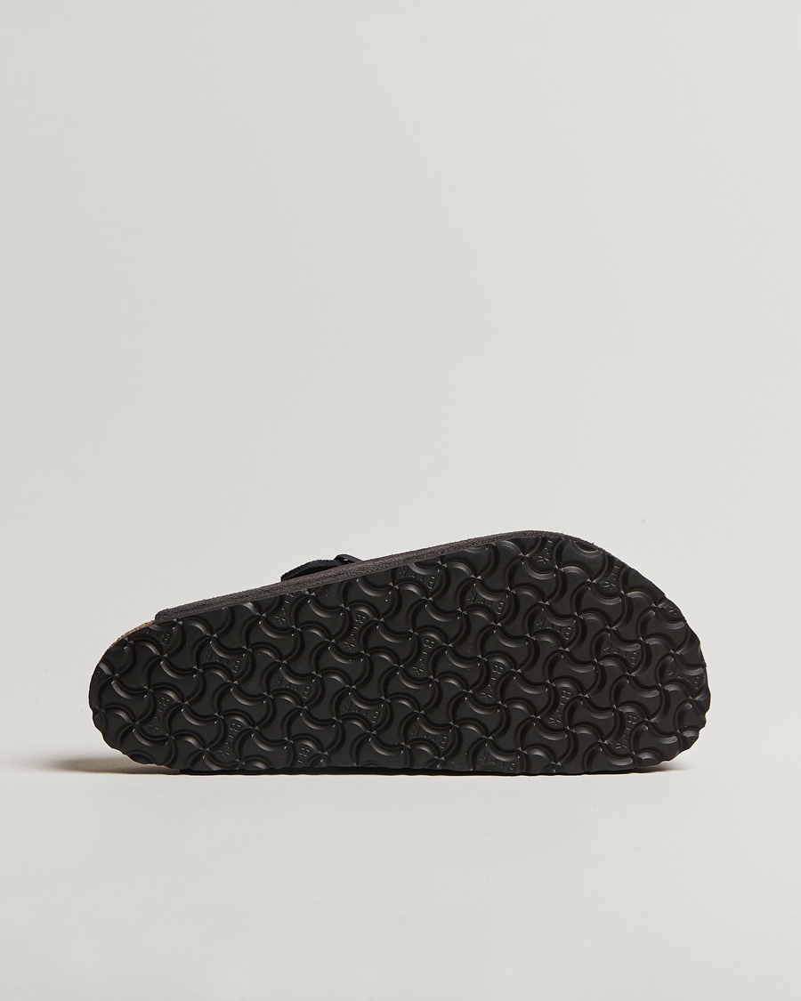 Mies | BIRKENSTOCK Boston Classic Footbed Velvet Grey Suede | BIRKENSTOCK | Boston Classic Footbed Velvet Grey Suede