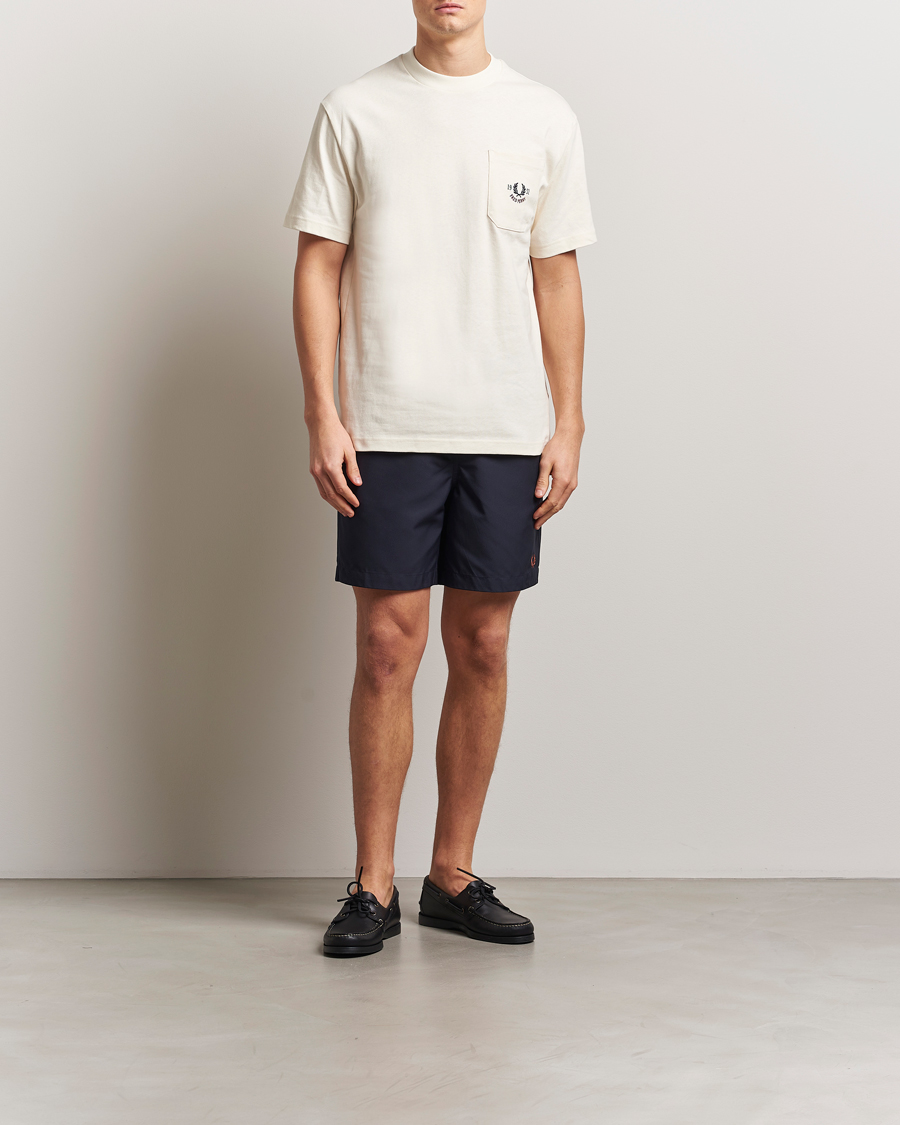 Mies | Uimahousut | Fred Perry | Classic Swimshorts Navy