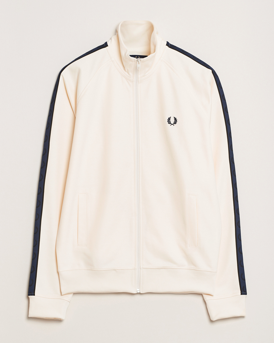 Mies | Puserot | Fred Perry | Taped Track Jacket Ecru