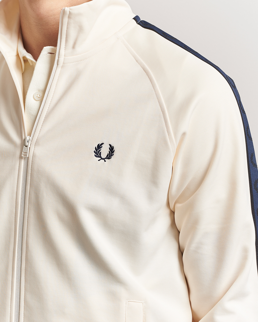 Mies | Puserot | Fred Perry | Taped Track Jacket Ecru