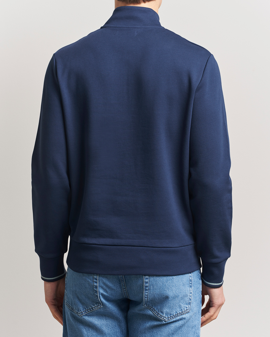 Mies | Puserot | Fred Perry | Half Zip Sweatshirt Tennis Blue