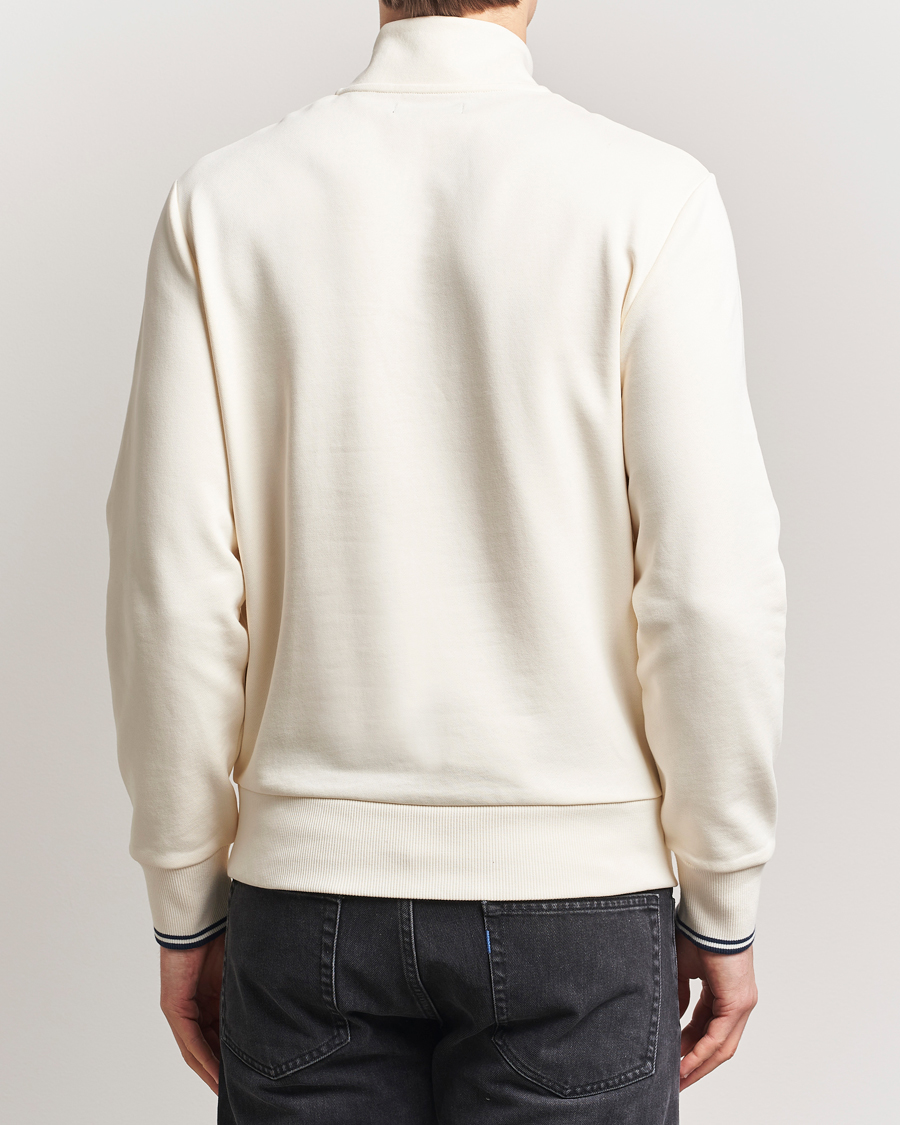 Mies | Puserot | Fred Perry | Half Zip Sweatshirt Ecru