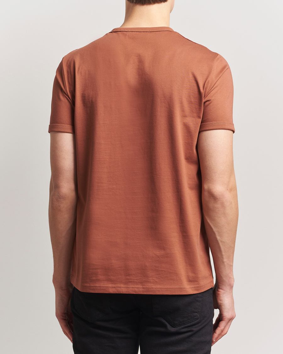 Mies | T-paidat | Fred Perry | Ringer T-Shirt Cinnamon Brown