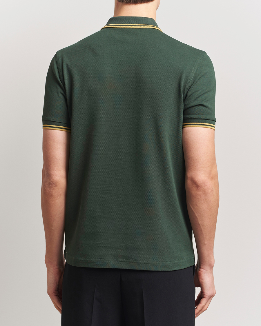 Mies | Pikeet | Fred Perry | Twin Tipped Polo Shirt Court Green
