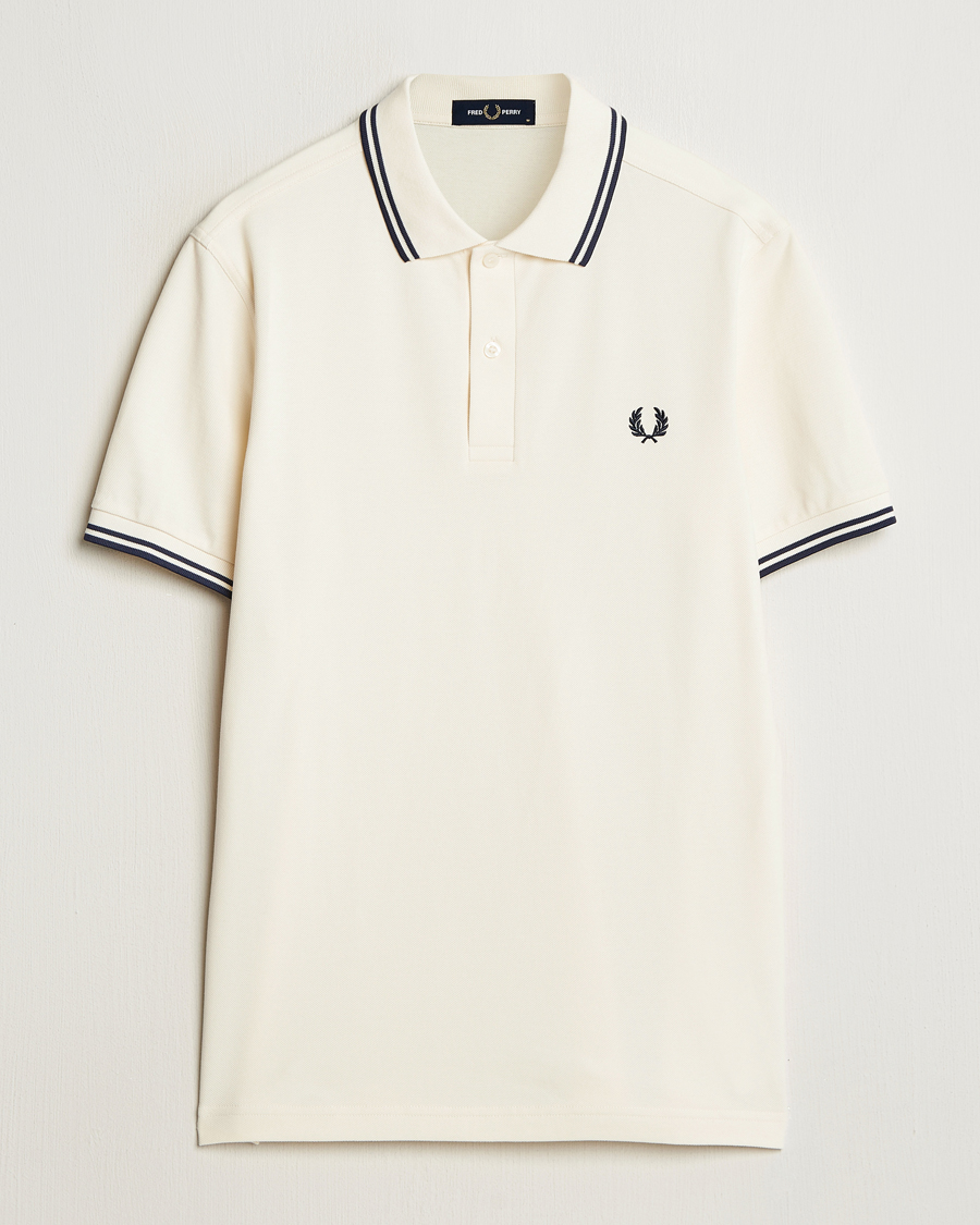 Mies | Pikeet | Fred Perry | Twin Tipped Polo Shirt Ecru