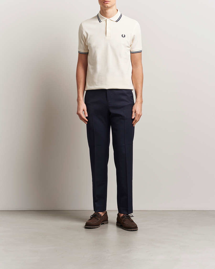 Mies | Pikeet | Fred Perry | Twin Tipped Polo Shirt Ecru