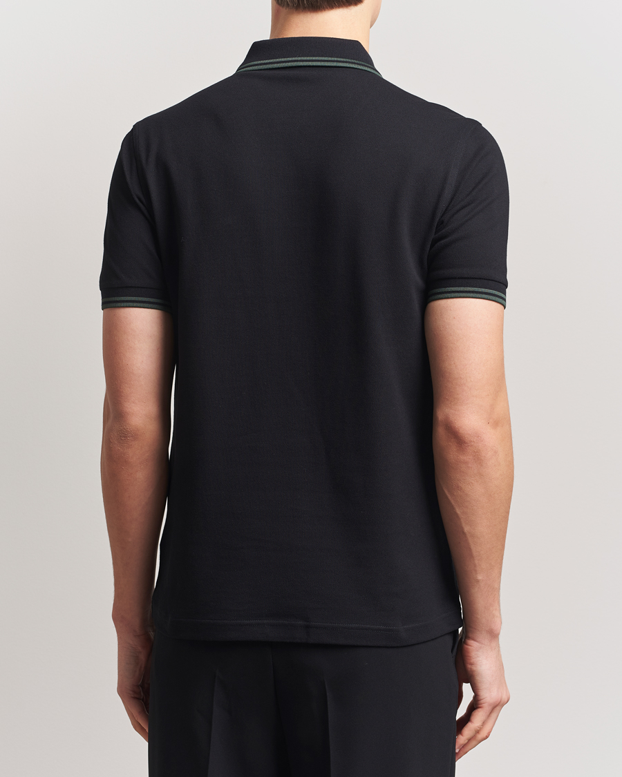 Mies | Pikeet | Fred Perry | Twin Tipped Polo Shirt Black