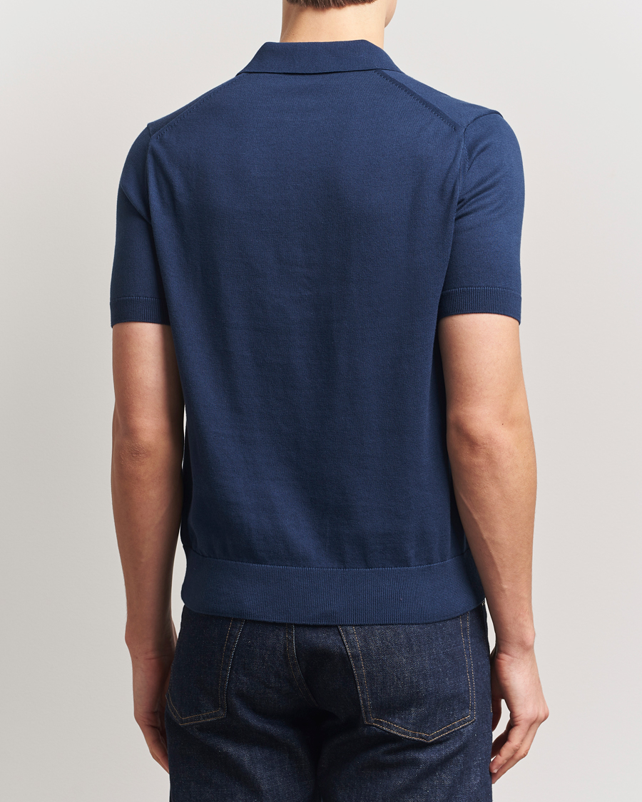 Mies | Pikeet | Fred Perry | Cotton Knitted Polo Tennis Blue