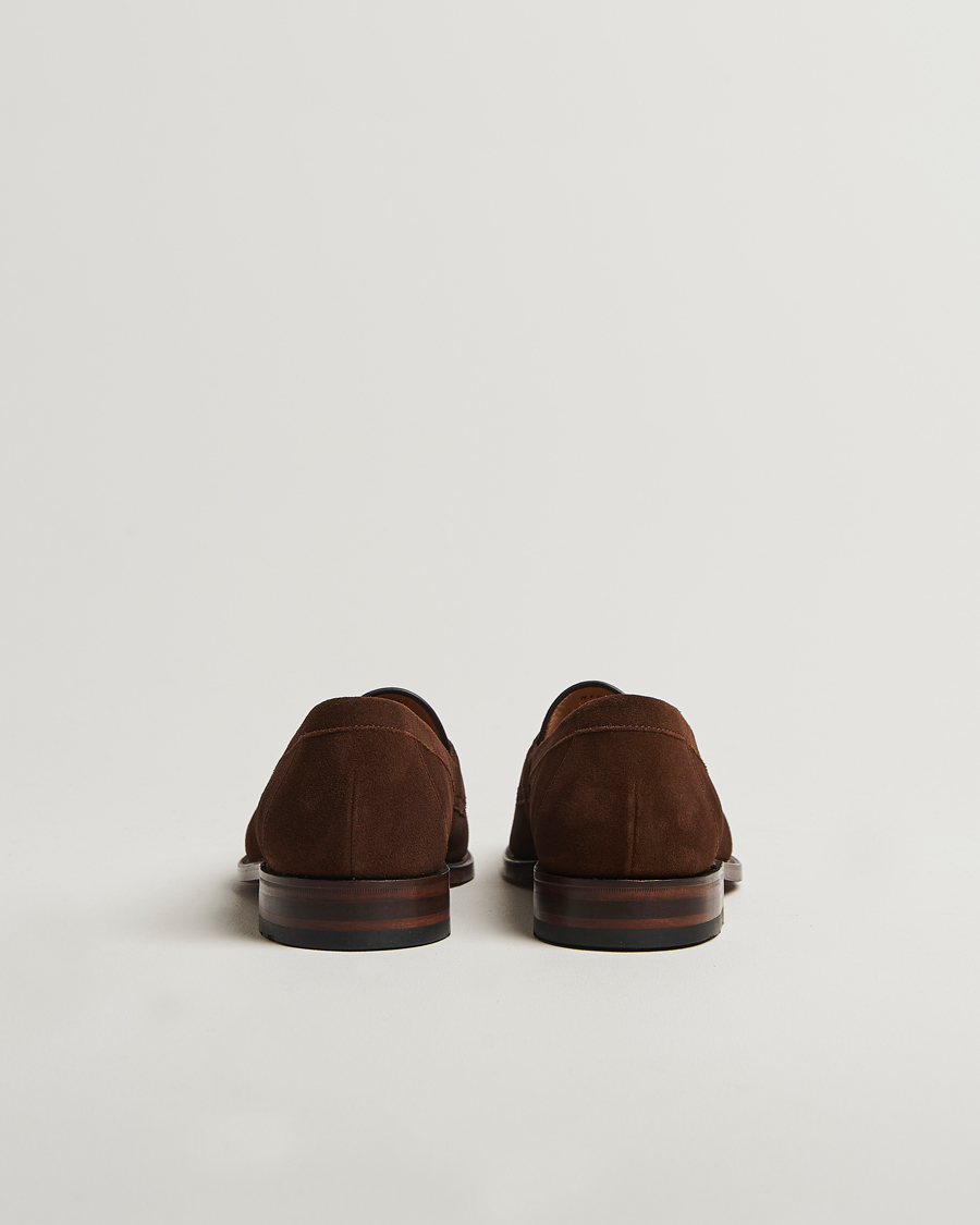 Mies | Loaferit | Loake Shoemakers | Loake 1880 Imperial Suede Loafers Brown