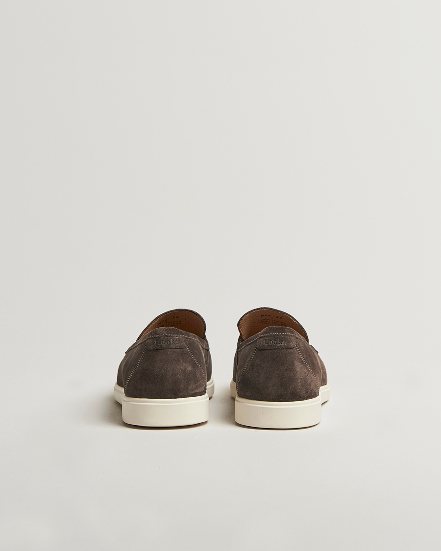 Mies | Loaferit | Loake Shoemakers | Tuscany Suede Loafer Anthracite