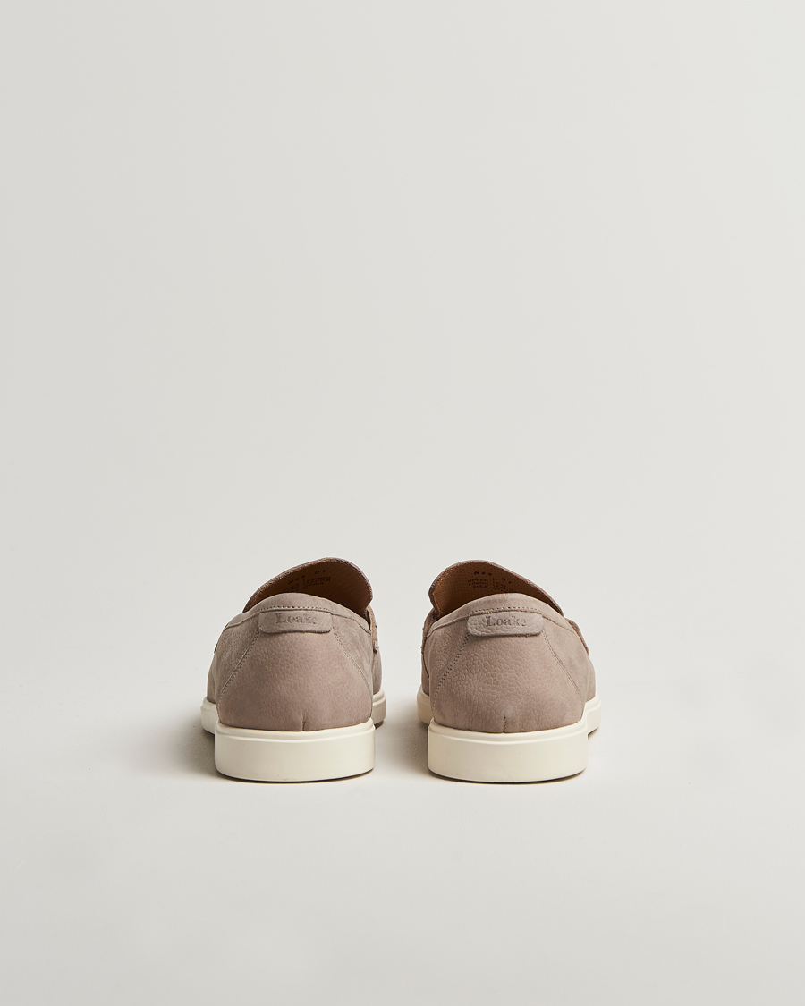 Mies | Loaferit | Loake 1880 | Como Nubuck Loafers Grey