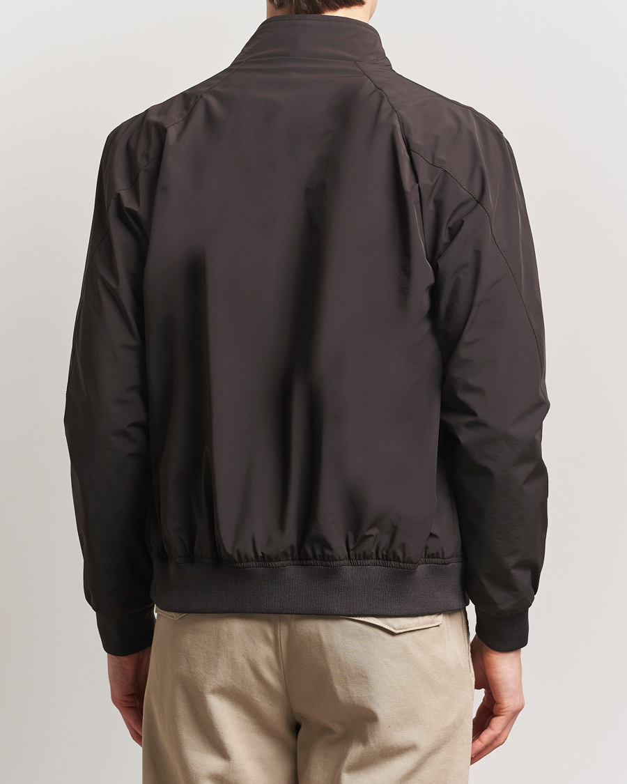 Mies | Takit | Oscar Jacobson | Bomber Nylon Jacket Brown