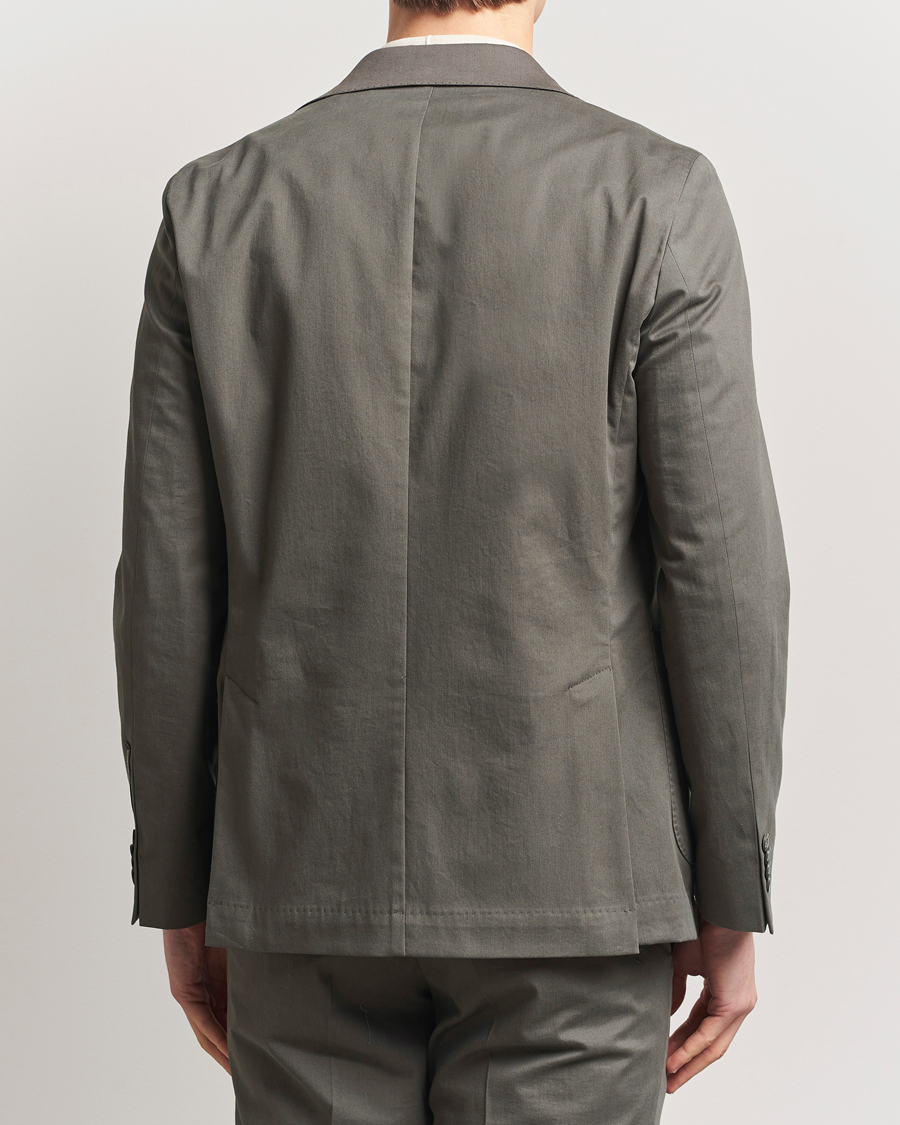 Mies | Pikkutakit | Oscar Jacobson | Ferry Patch Cotton Blazer Olive