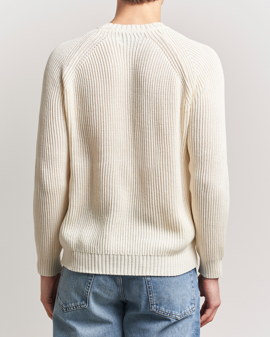 Mies | Puserot | Peregrine | Harry Organic Cotton Sweater White