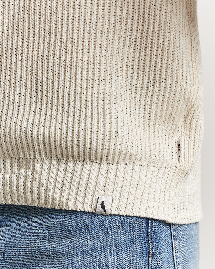 Mies | Puserot | Peregrine | Harry Organic Cotton Sweater White
