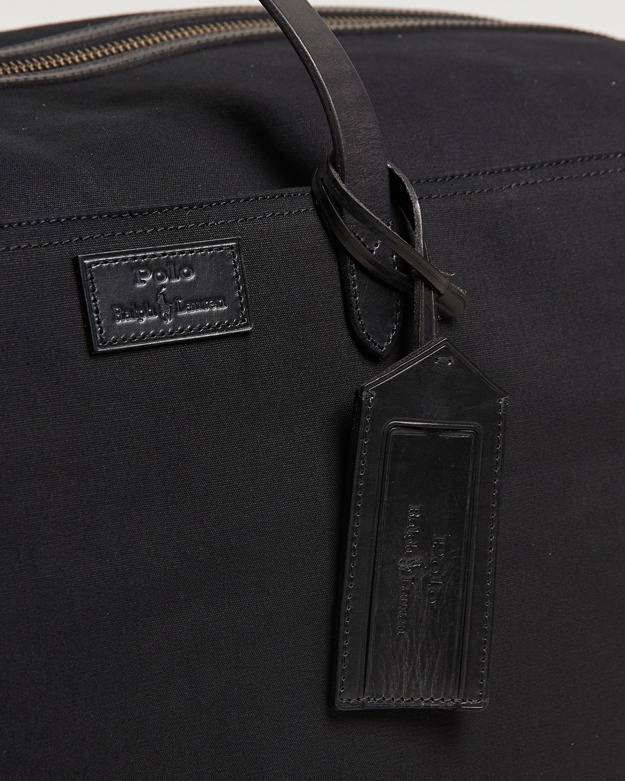 Mies | Polo Ralph Lauren Medium Canvas Duffle Bag Black | Polo Ralph Lauren | Medium Canvas Duffle Bag Black