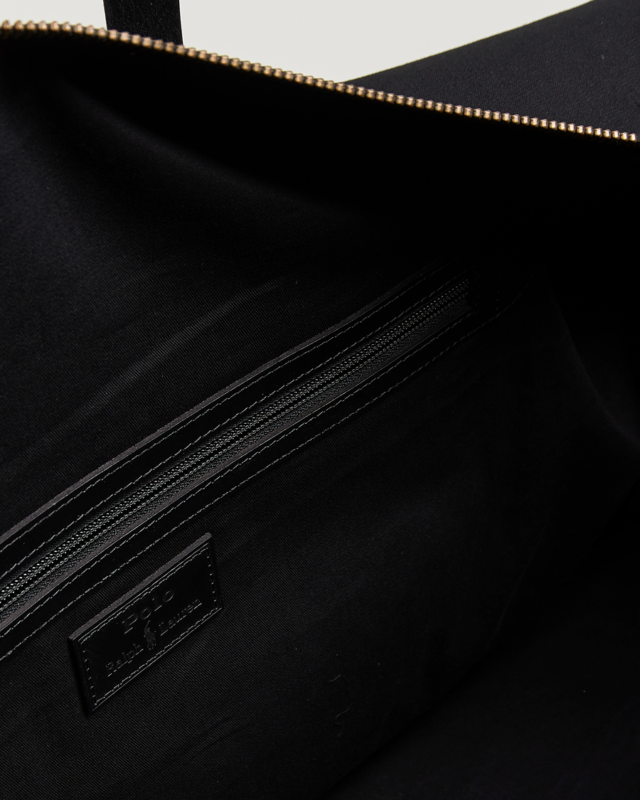 Mies | Polo Ralph Lauren Medium Canvas Duffle Bag Black | Polo Ralph Lauren | Medium Canvas Duffle Bag Black