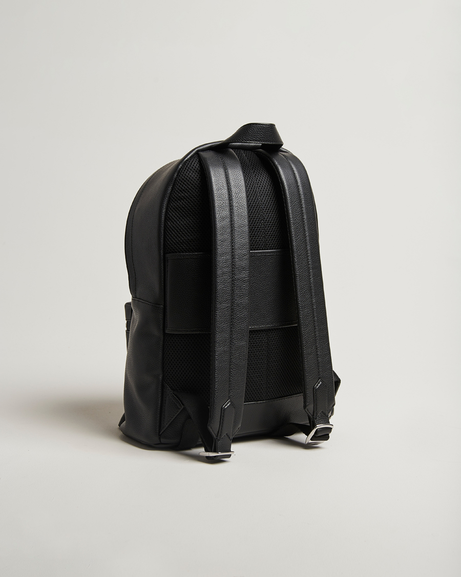 Mies | Laukut | Polo Ralph Lauren | Polo Ralph LaurenPebble Leather BackpackBlack