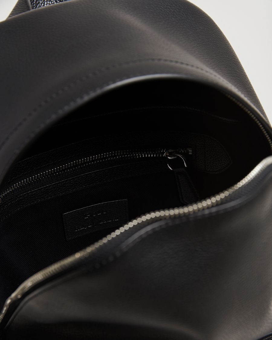 Mies | Laukut | Polo Ralph Lauren | Polo Ralph LaurenPebble Leather BackpackBlack