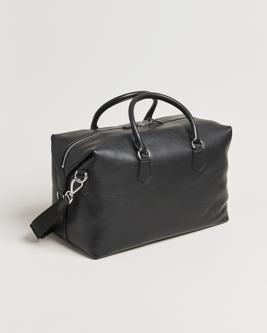 Mies | Laukut | Polo Ralph Lauren | Polo Ralph LaurenPebble Leather Duffle BagBlack