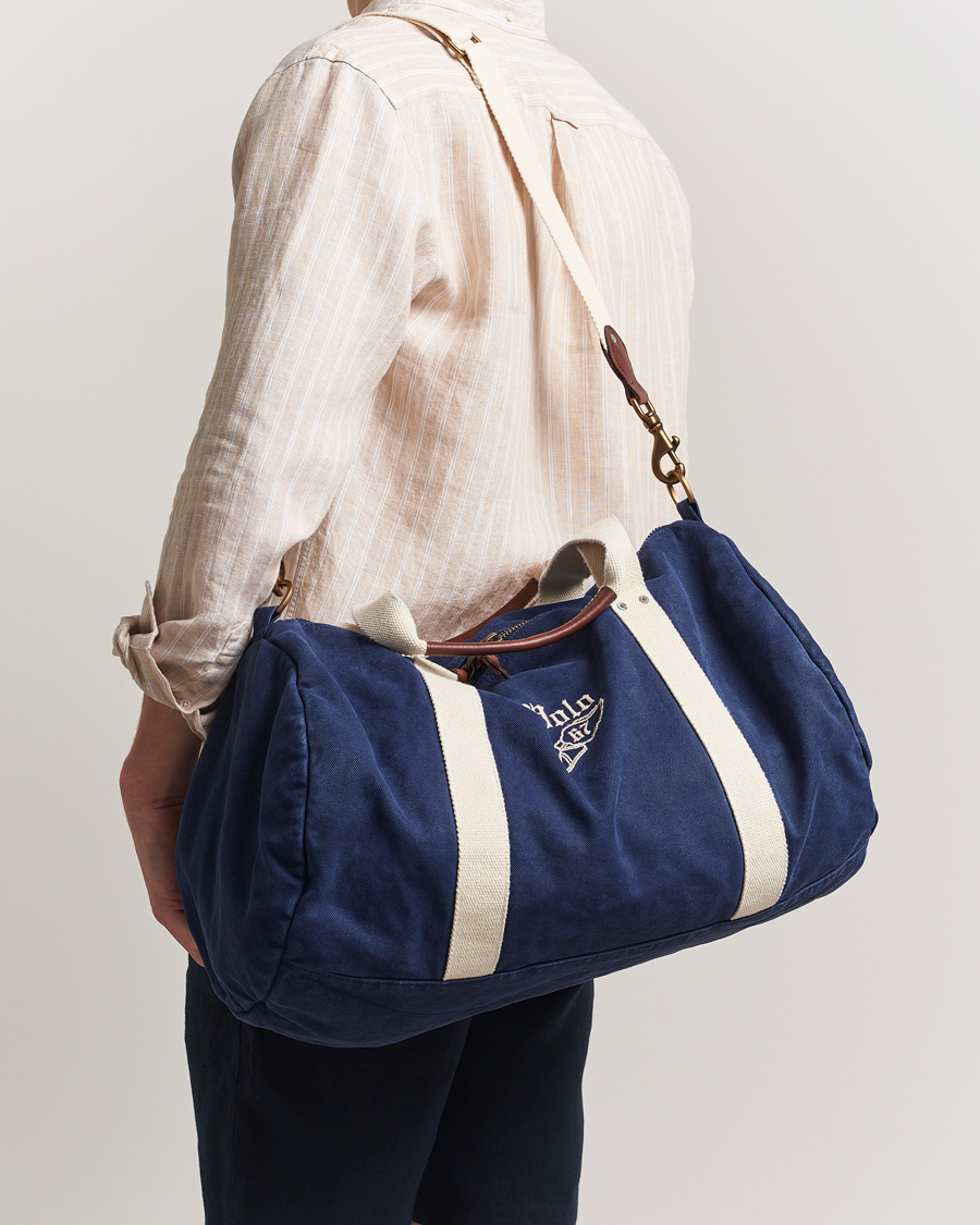 Mies | Polo Ralph Lauren Canvas Duffle Bag Spring Navy | Polo Ralph Lauren | Canvas Duffle Bag Spring Navy