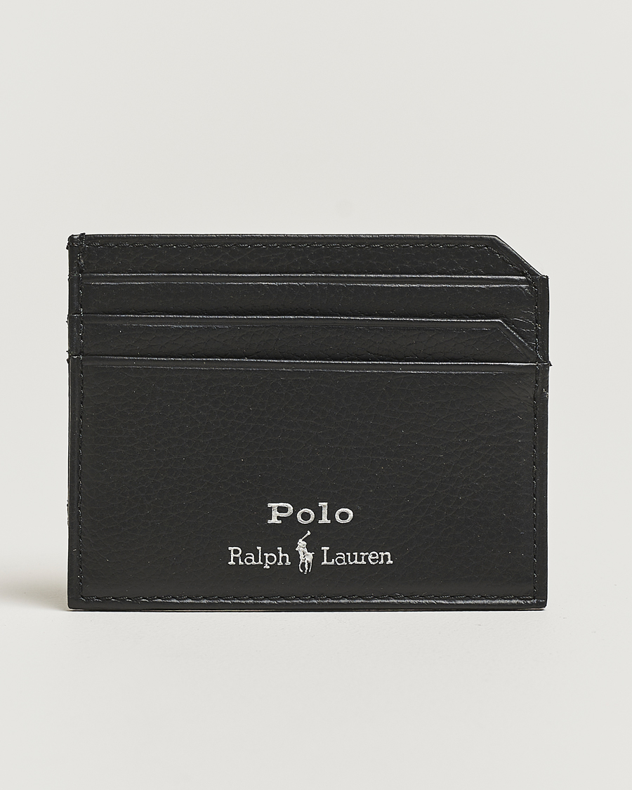 Mies | Lompakot | Polo Ralph Lauren | Polo Ralph LaurenPebble Leather Card CaseBlack