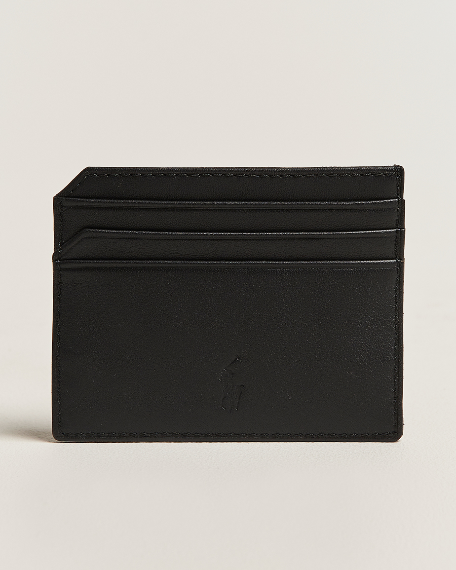 Mies | Lompakot | Polo Ralph Lauren | Polo Ralph LaurenCard Holder Smooth LeatherBlack