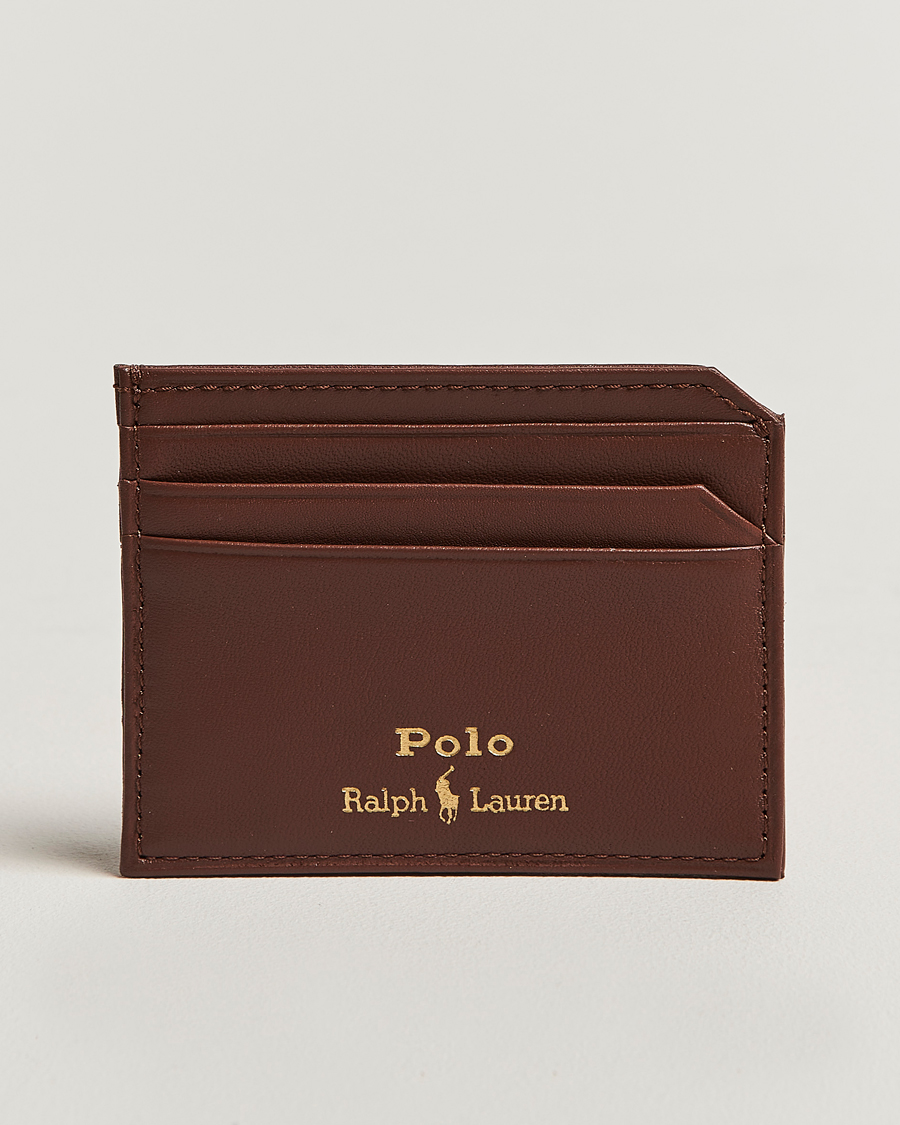 Mies | Polo Ralph Lauren Card Holder Smooth Leather Saddle | Polo Ralph Lauren | Card Holder Smooth Leather Saddle